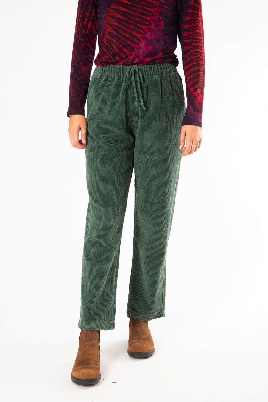 Tokha Drawstring Corduroy Pants