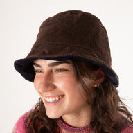Tokha Reversible Corduroy Bucket Hat