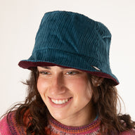 Tokha Reversible Corduroy Bucket Hat