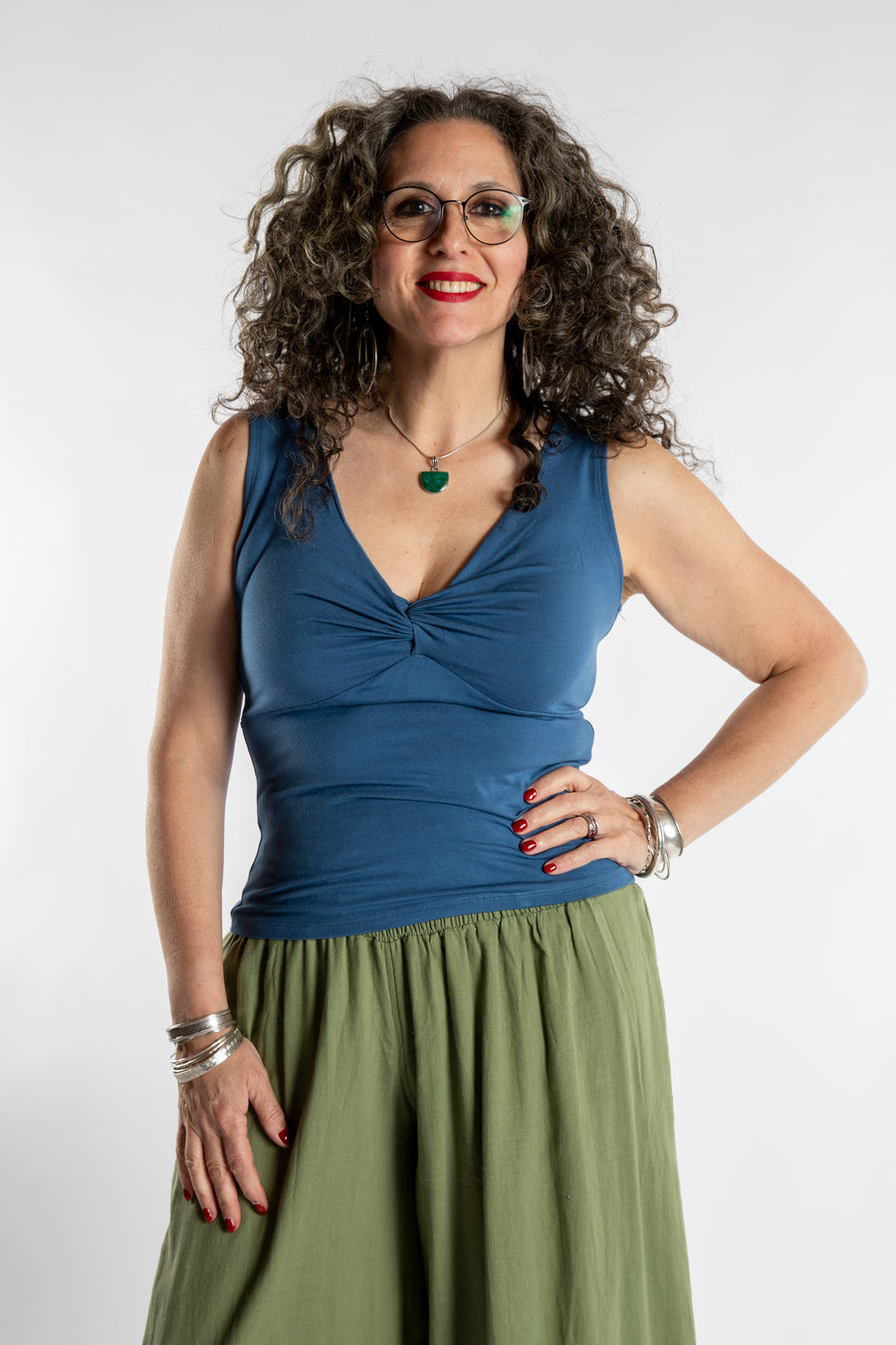 Twist Front Tank Top