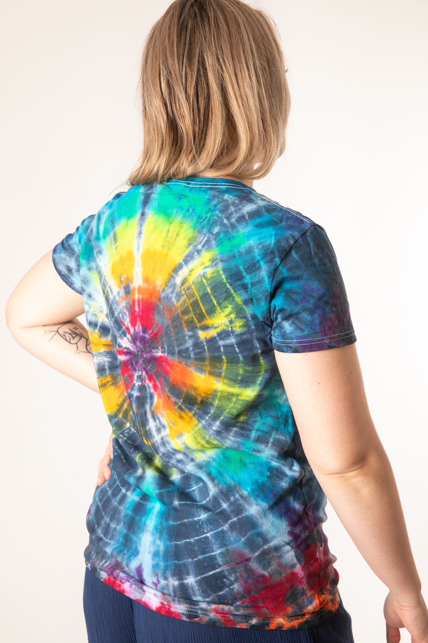 V-Neck Tie Dye T-Shirt