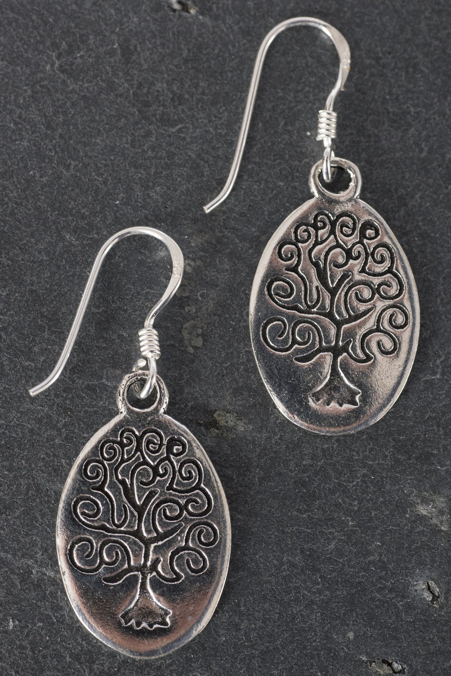 Tree Of Life Coin Earrings