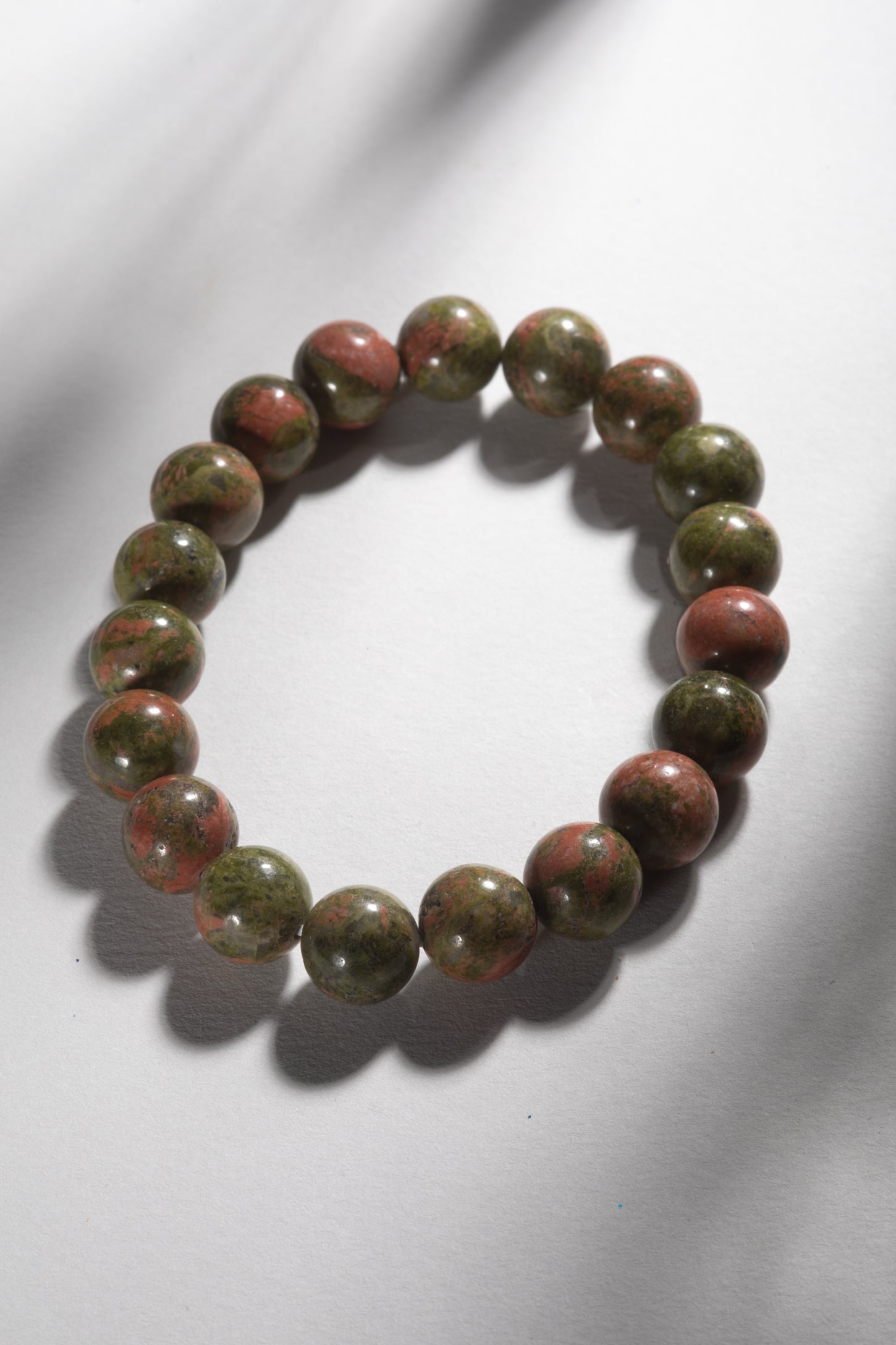 10mm Round Gemstone Bead Bracelet | Bohemian Crystal Energy