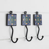 2x2 Ceramic Tile Hook Trio