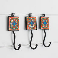 2x2 Ceramic Tile Hook Trio