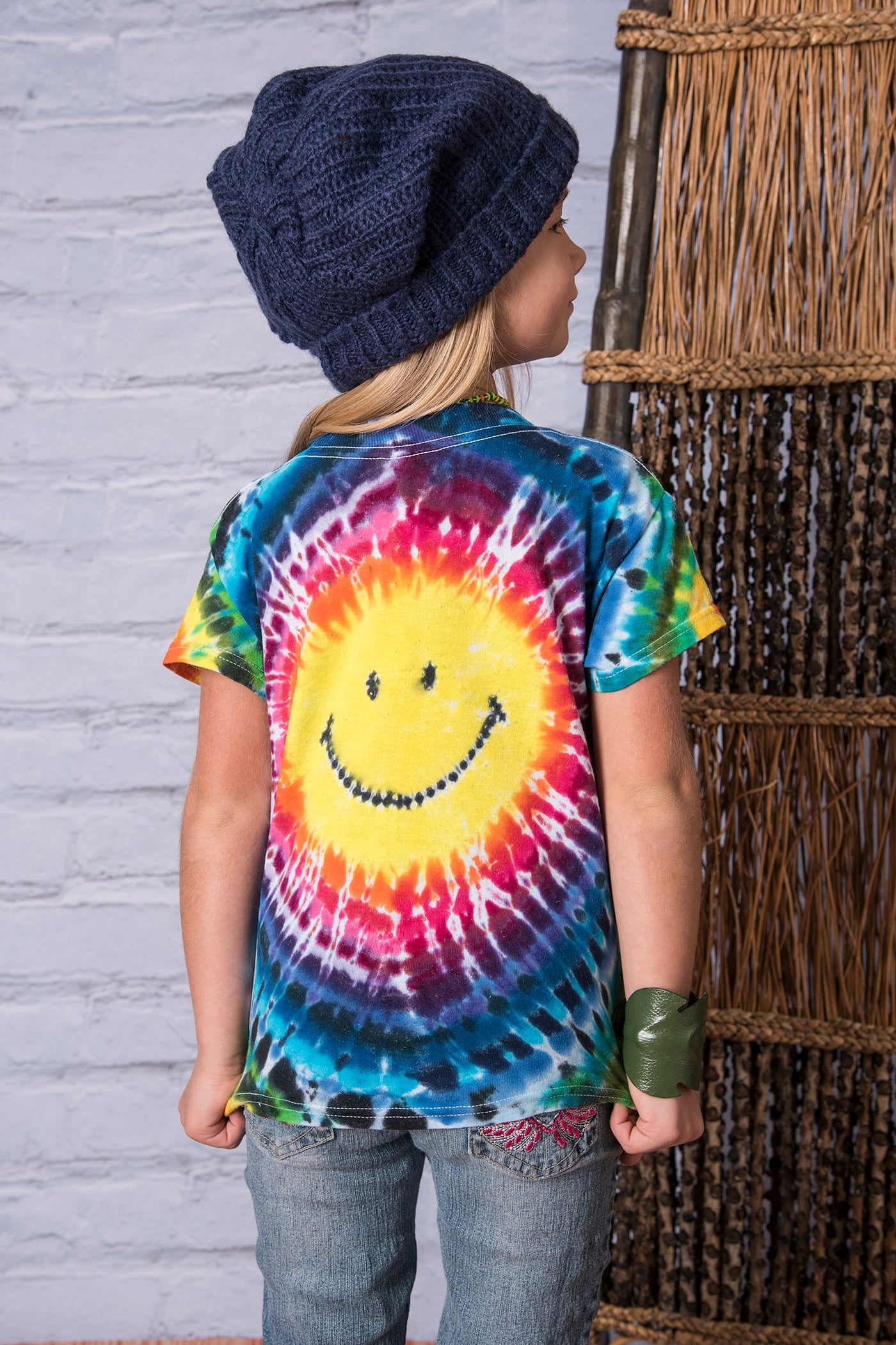 smiley-kids-tie-dye-t