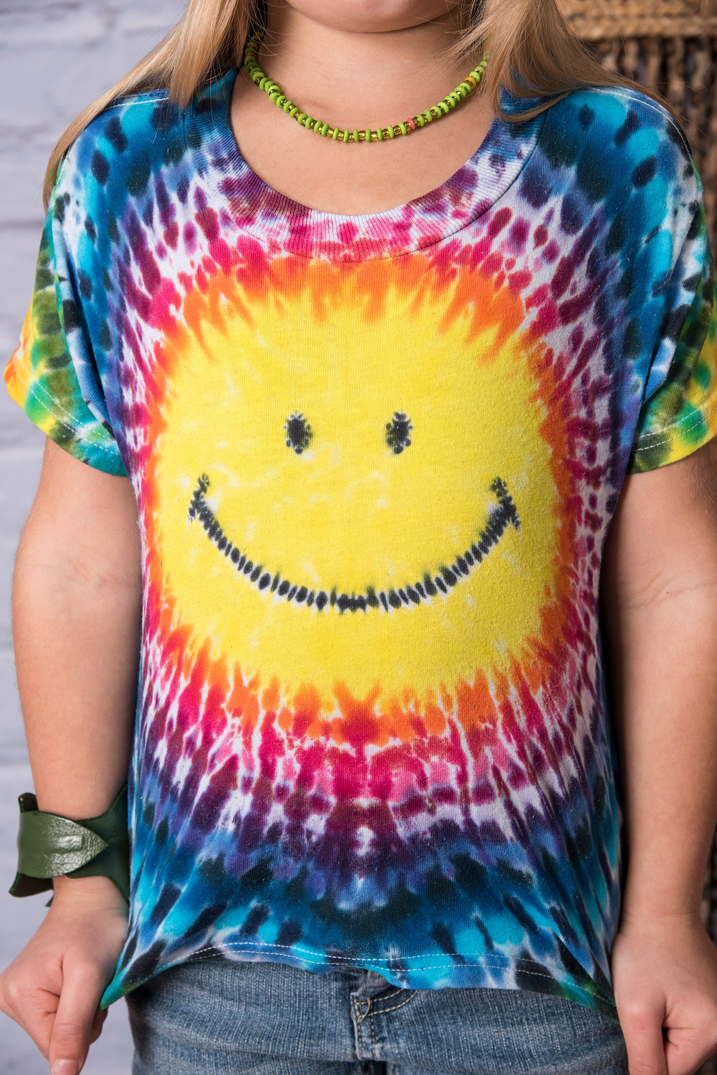 smiley-kids-tie-dye-t