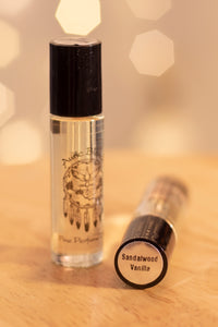 Auric Blends Perfume Oils in scent Sandalwood Vanilla