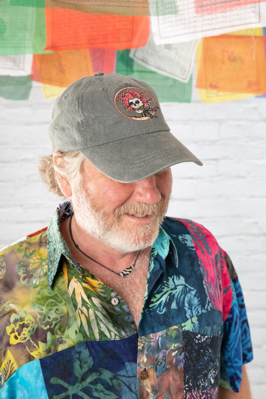 Skull & Roses Baseball Hat