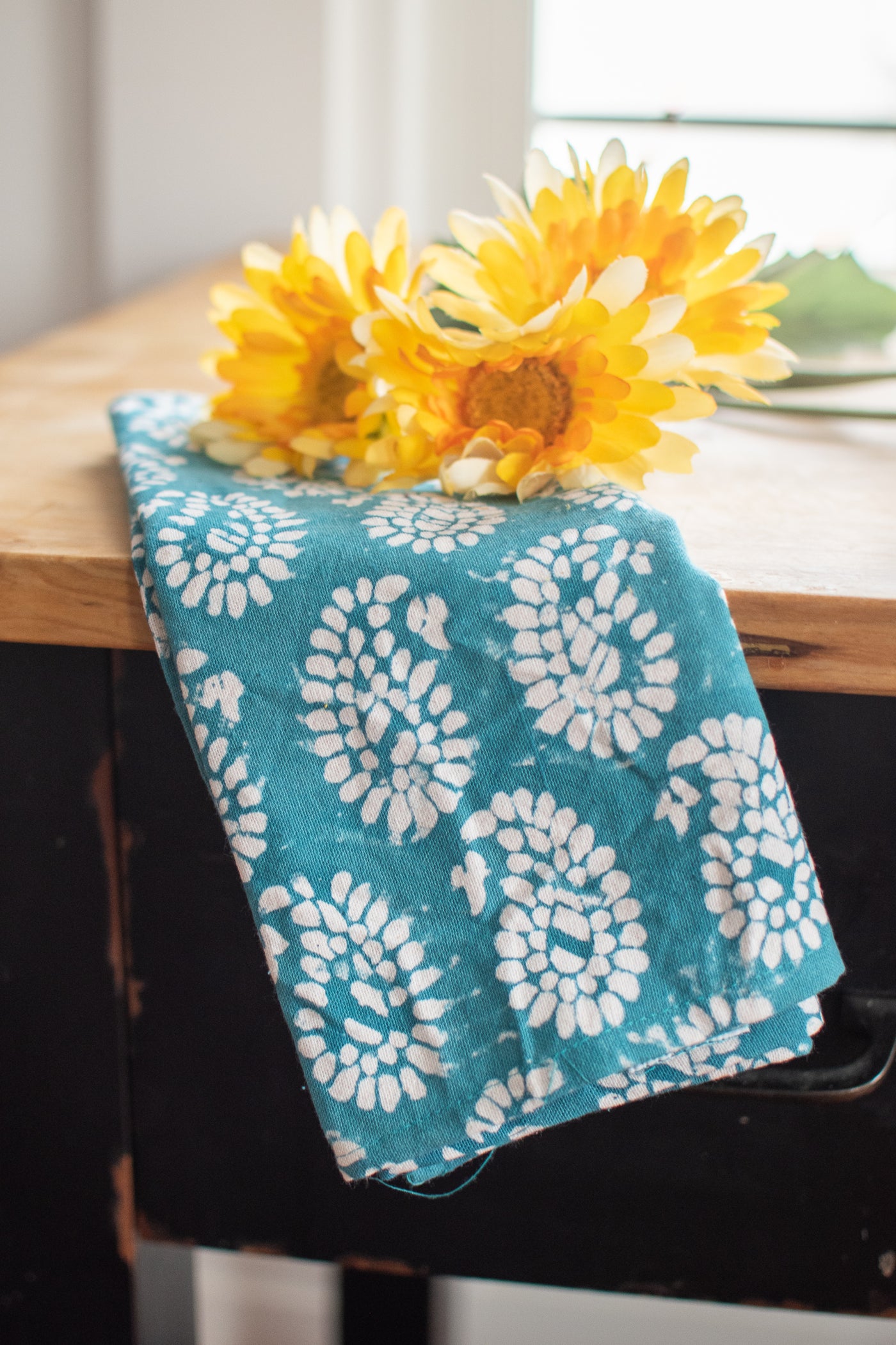 Block Print Tea Towel · Mexicali Blues