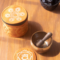 Chakra Singing Bowl With Silk Case