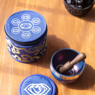Chakra Singing Bowl With Silk Case