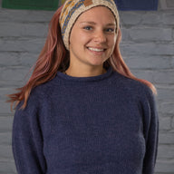 Fleece Lined Wool Patterned Headband