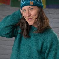 Fleece Lined Wool Patterned Headband