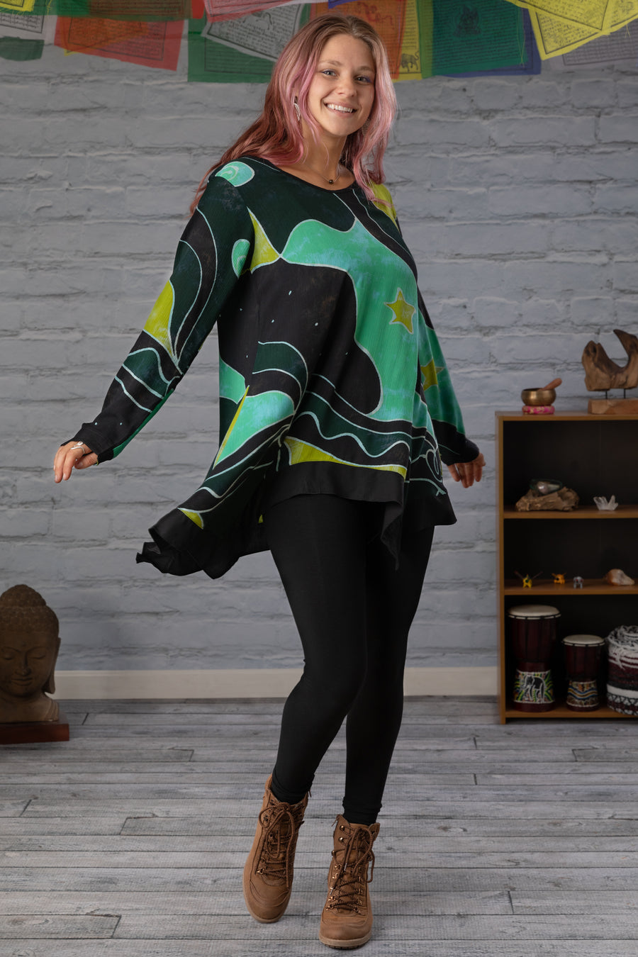 Handpainted Kartika Tunic