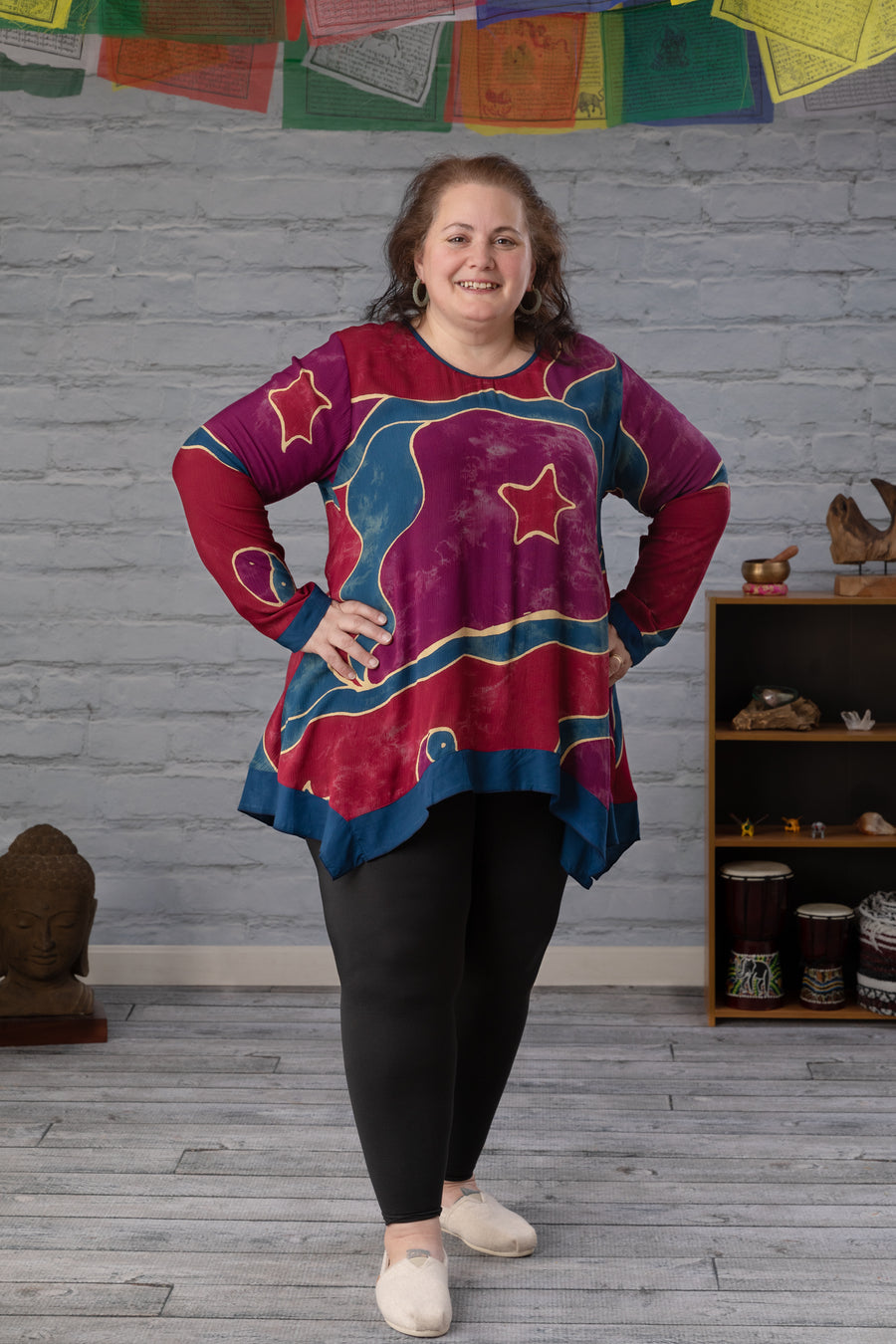 Handpainted Kartika Tunic