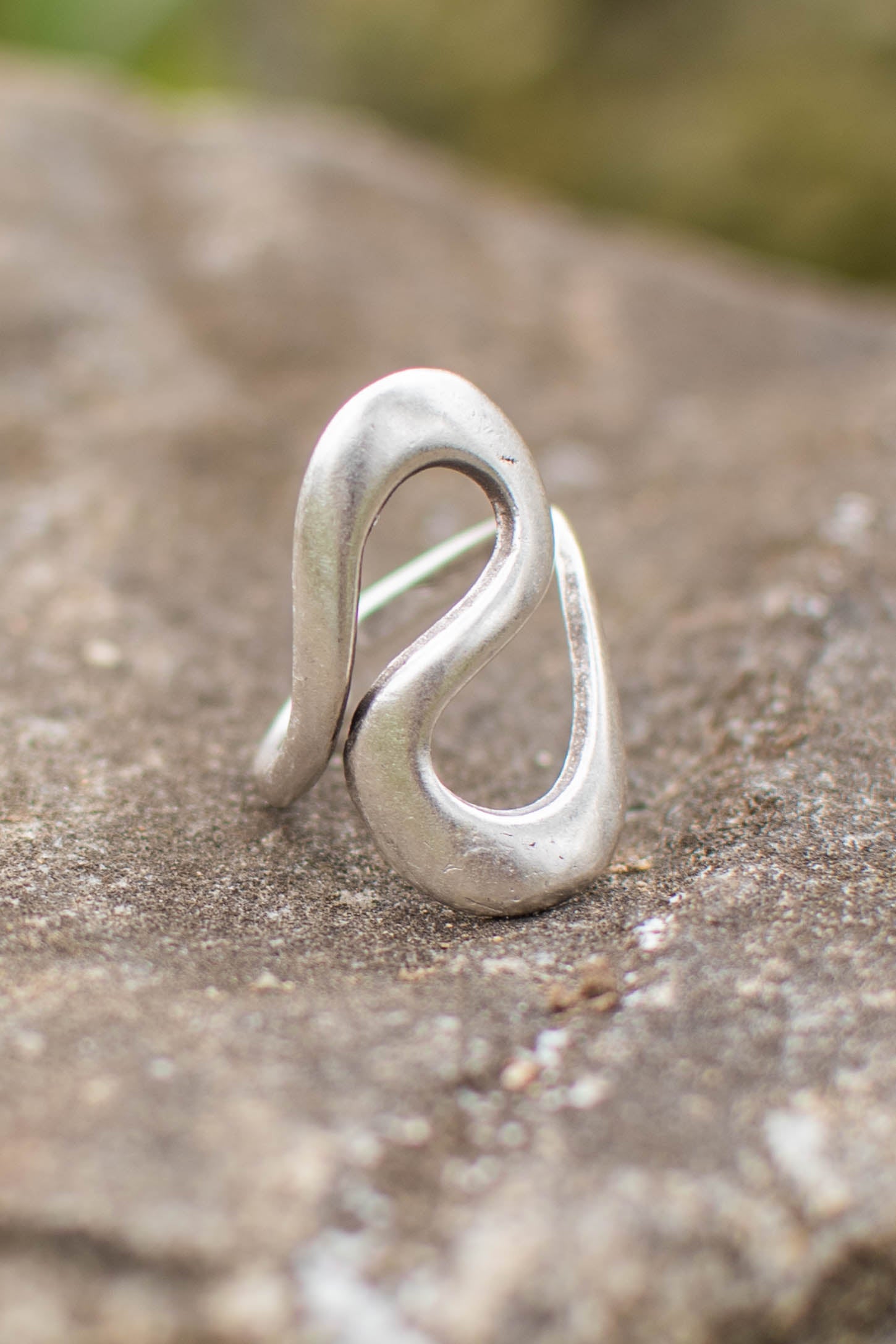 Open Infinity Adjustable Zamak Ring