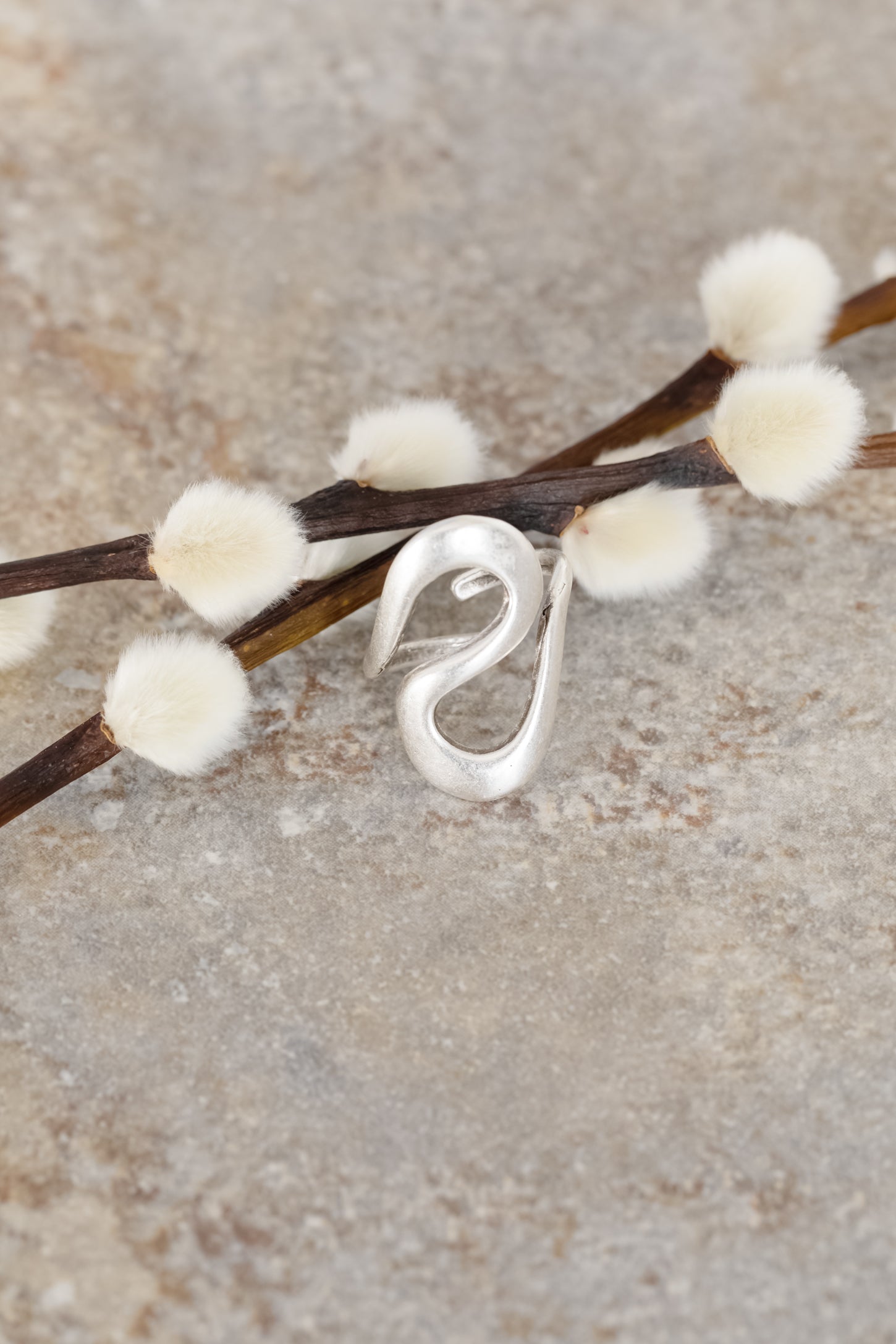Open Infinity Adjustable Zamak Ring