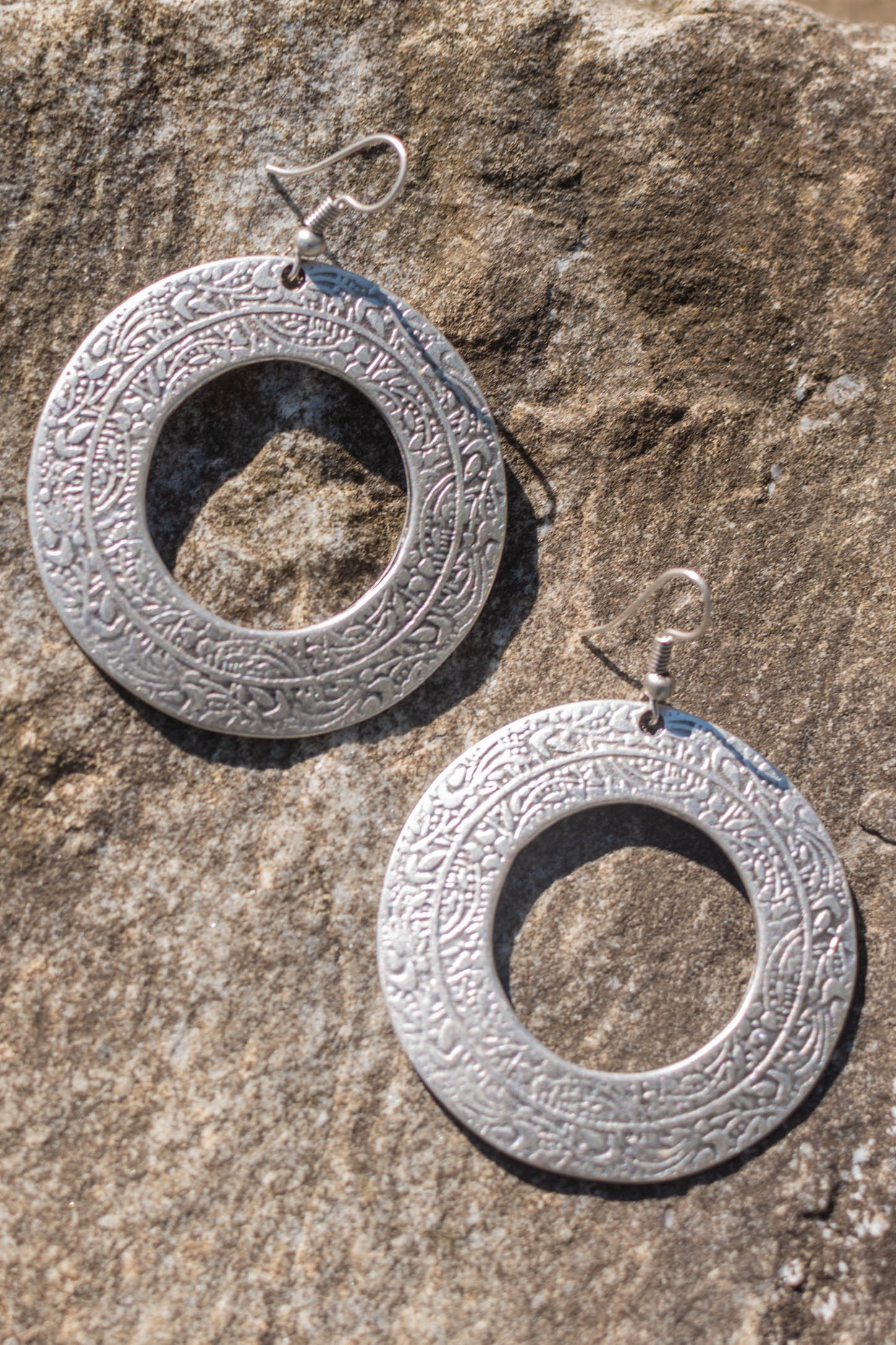 Orbital Flora Zamak Earrings