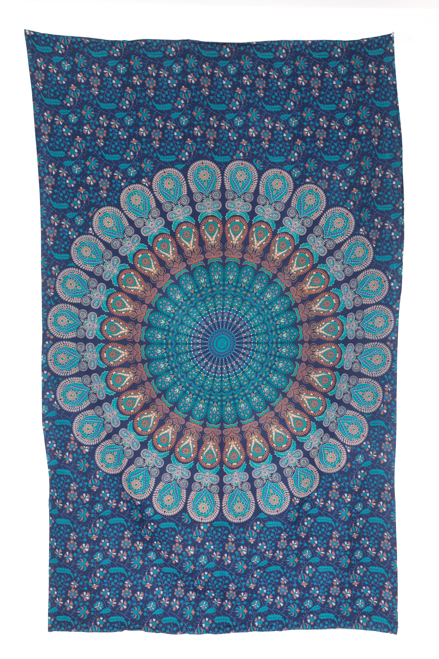Peacock Mandala Tapestry