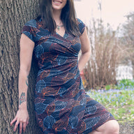 Shelby Faux Wrap Dress