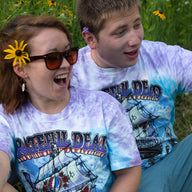 Ship of Fools Tie Dye Grateful Dead T-Shirt