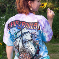 Ship of Fools Tie Dye Grateful Dead T-Shirt