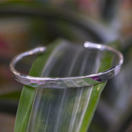 Silver Lining Cuff Bracelet