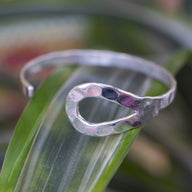 Silver Lining Cuff Bracelet