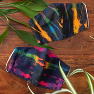 Tie Dye Face Mask with Filter Pocket