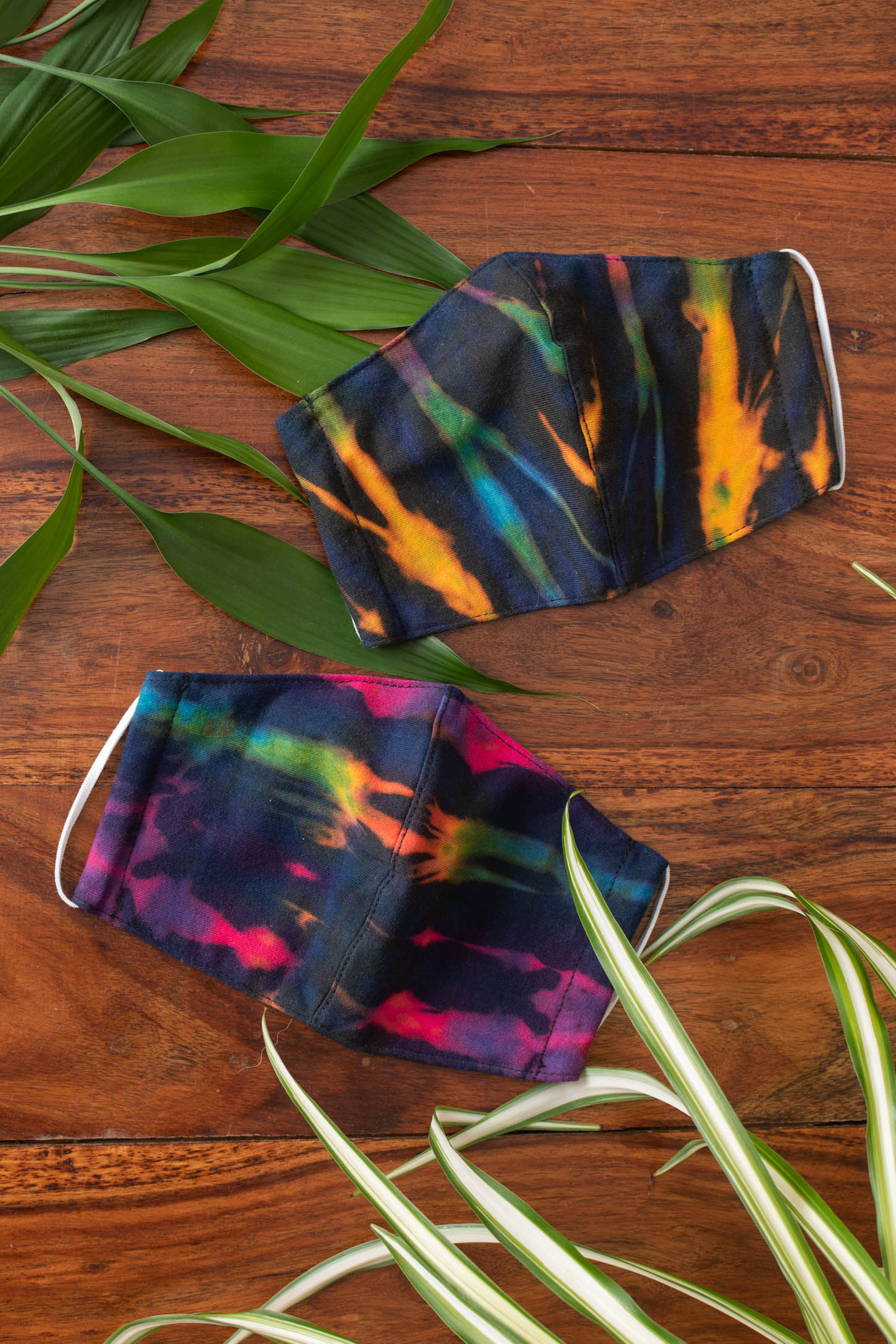Tie Dye Face Mask with Filter Pocket