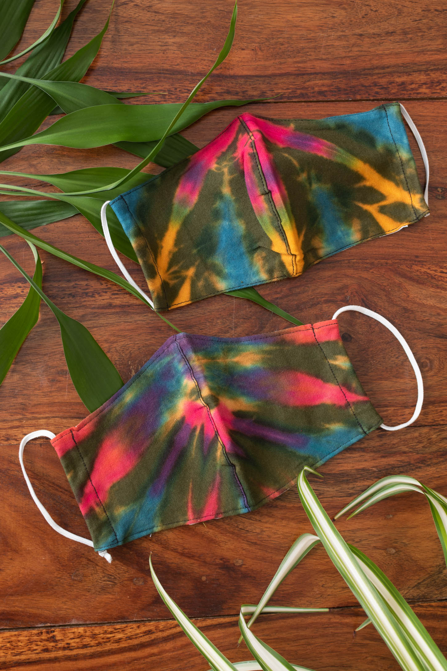 Tie Dye Face Mask with Filter Pocket