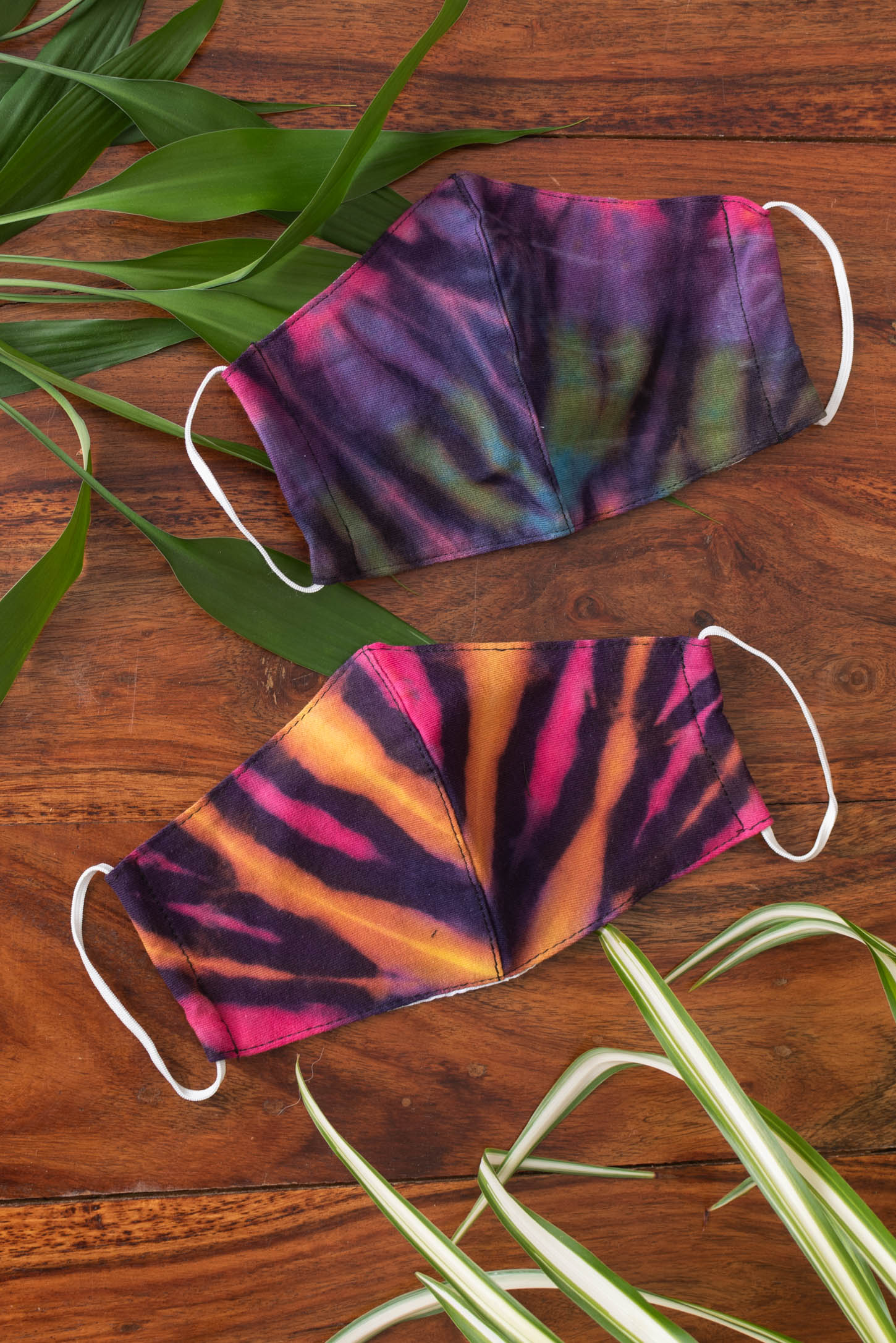 Tie Dye Face Mask with Filter Pocket
