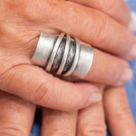 Tubular Trio Adjustable Zamak Ring