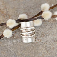 Tubular Trio Adjustable Zamak Ring