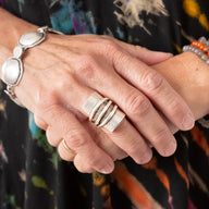 Tubular Trio Adjustable Zamak Ring