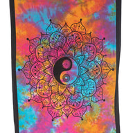Yin Yang Lotus Tapestry