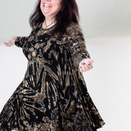 Althea Flare Mudmee Tie Dye Dress