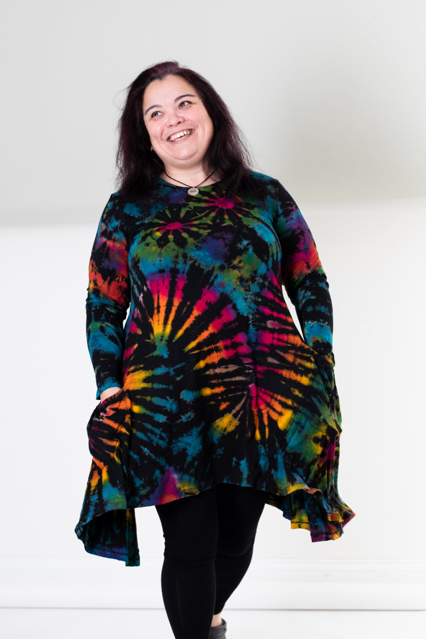 Althea Flare Mudmee Tie Dye Dress