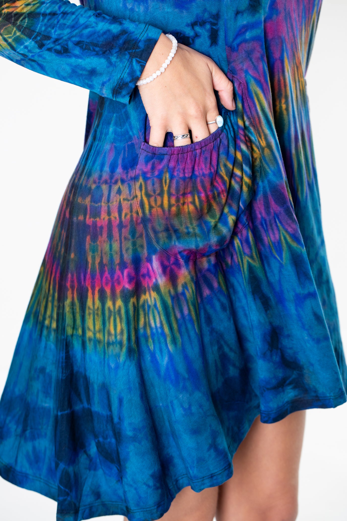 Althea Flare Mudmee Tie Dye Dress