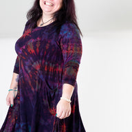 Althea Flare Mudmee Tie Dye Dress