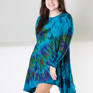 Althea Flare Mudmee Tie Dye Dress