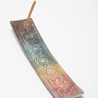 Aluminum Chakra Incense Burner