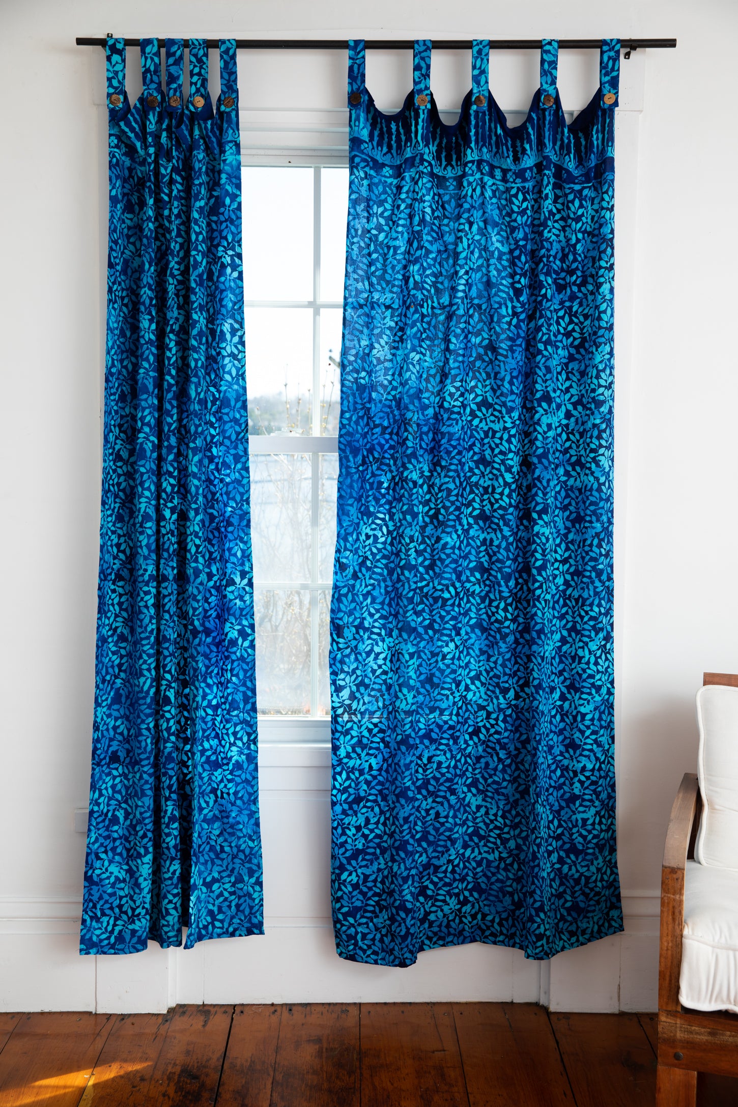 Batik Curtain Panel