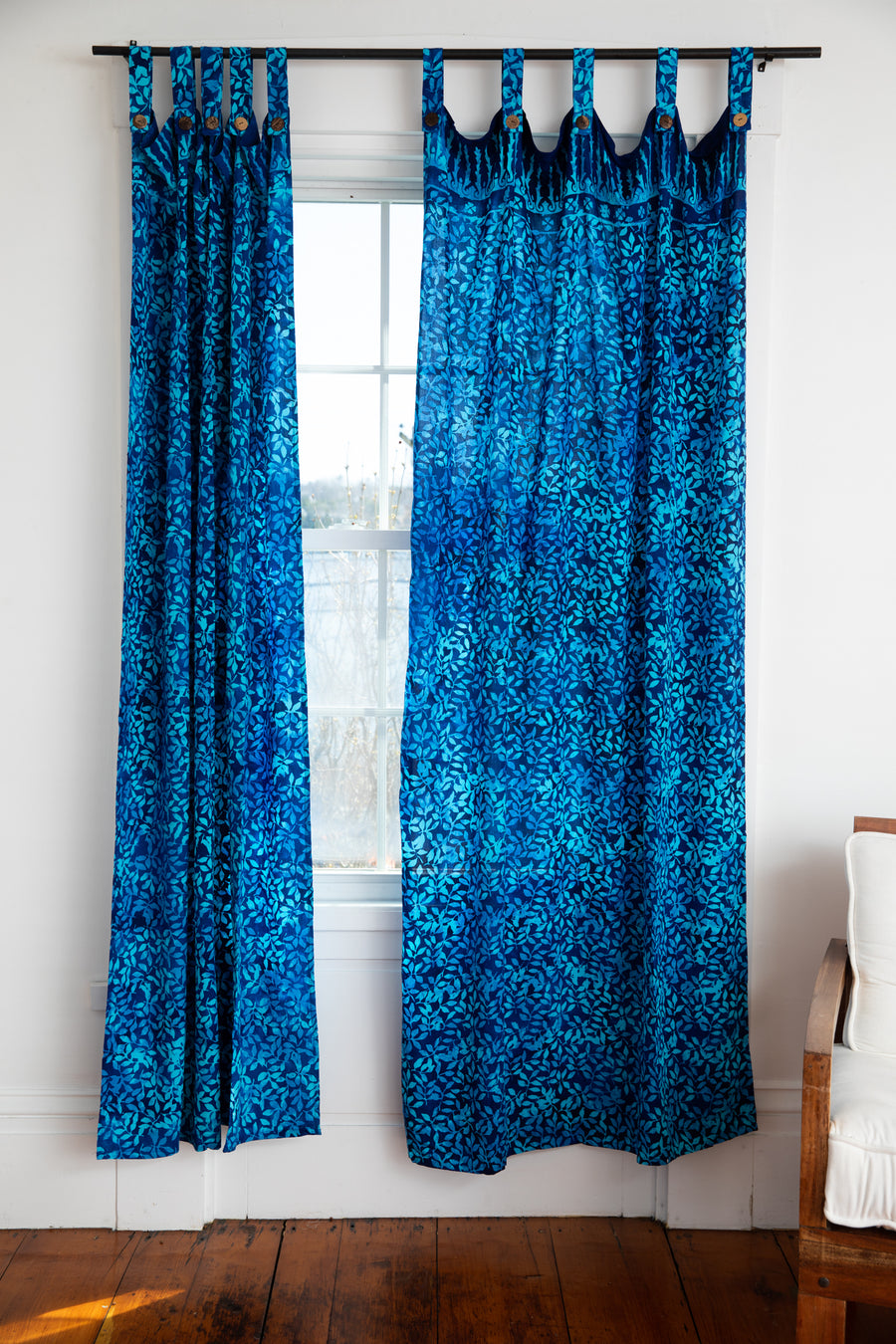 Batik Curtain Panel