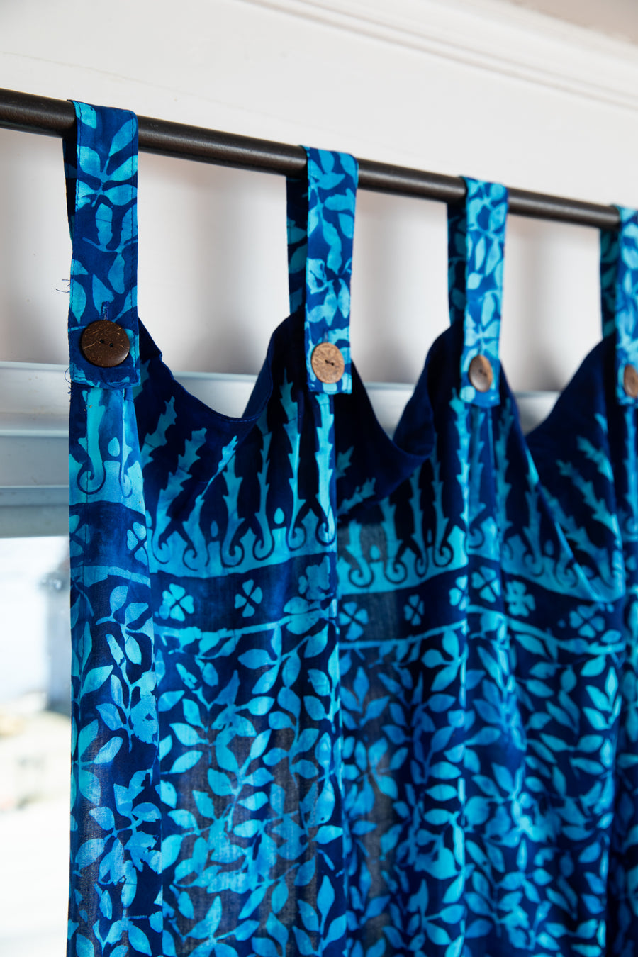 Batik Curtain Panel