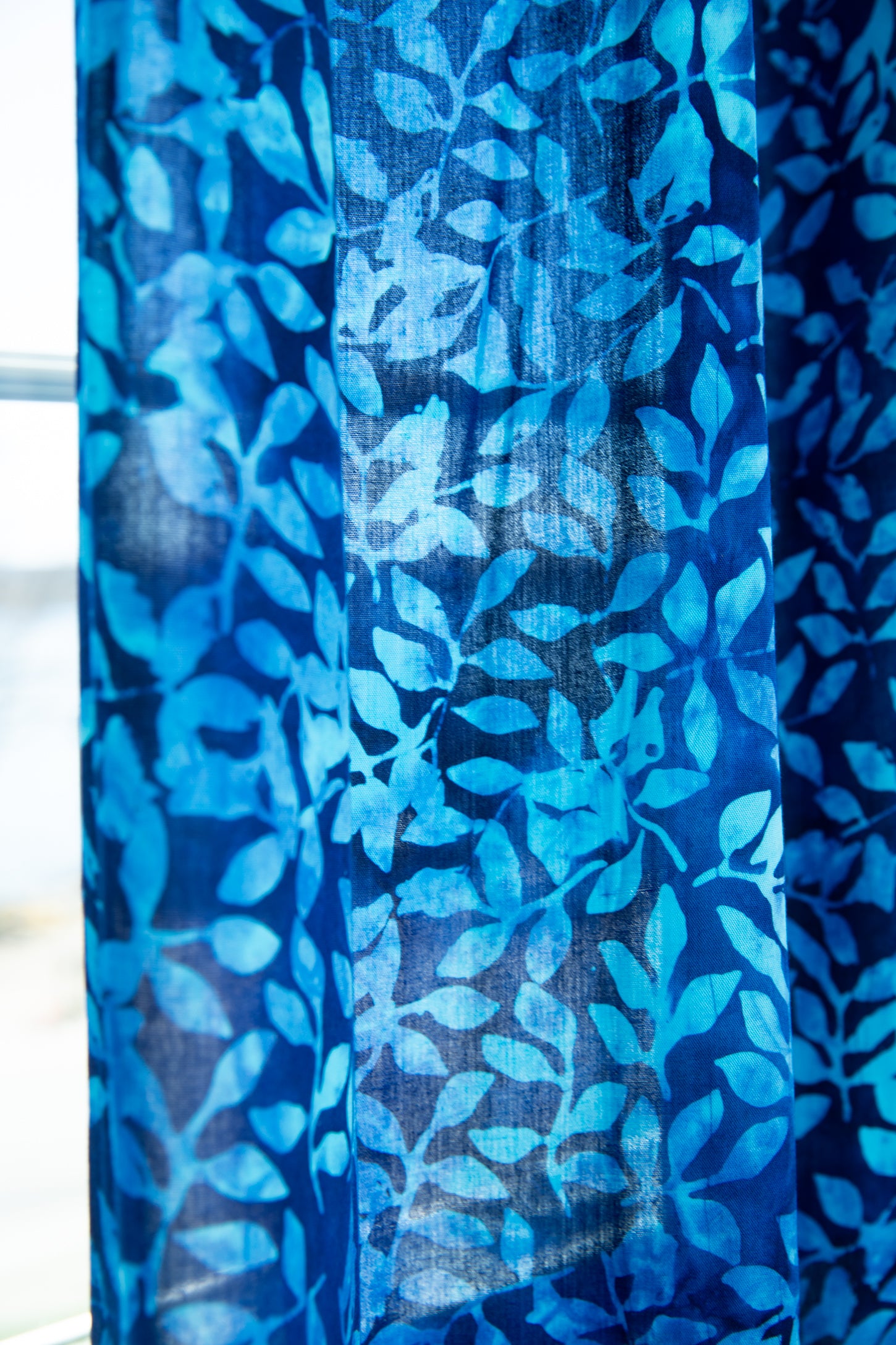 Batik Curtain Panel