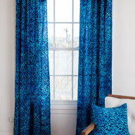 Batik Curtain Panel