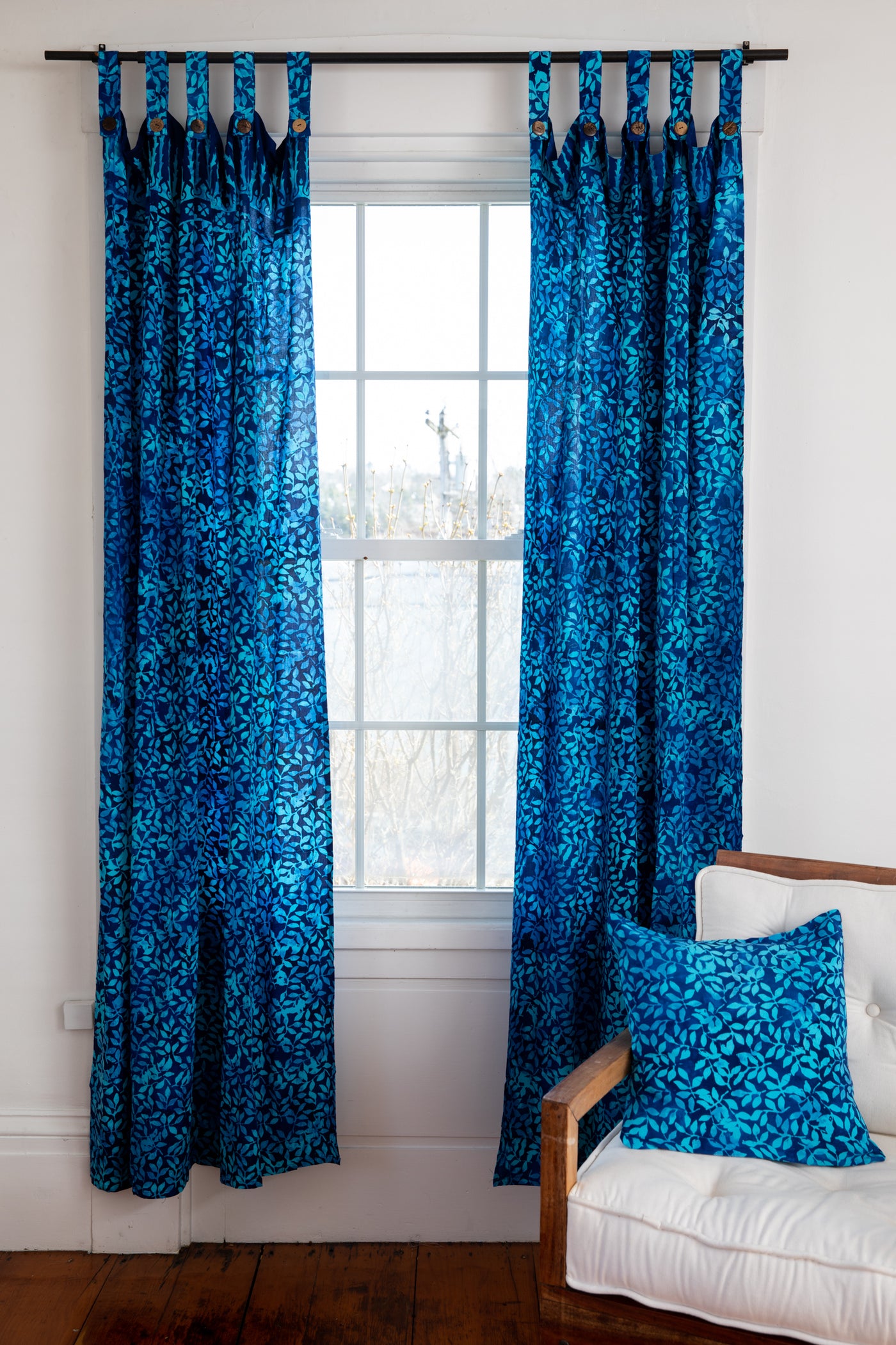 Batik Curtain Panel
