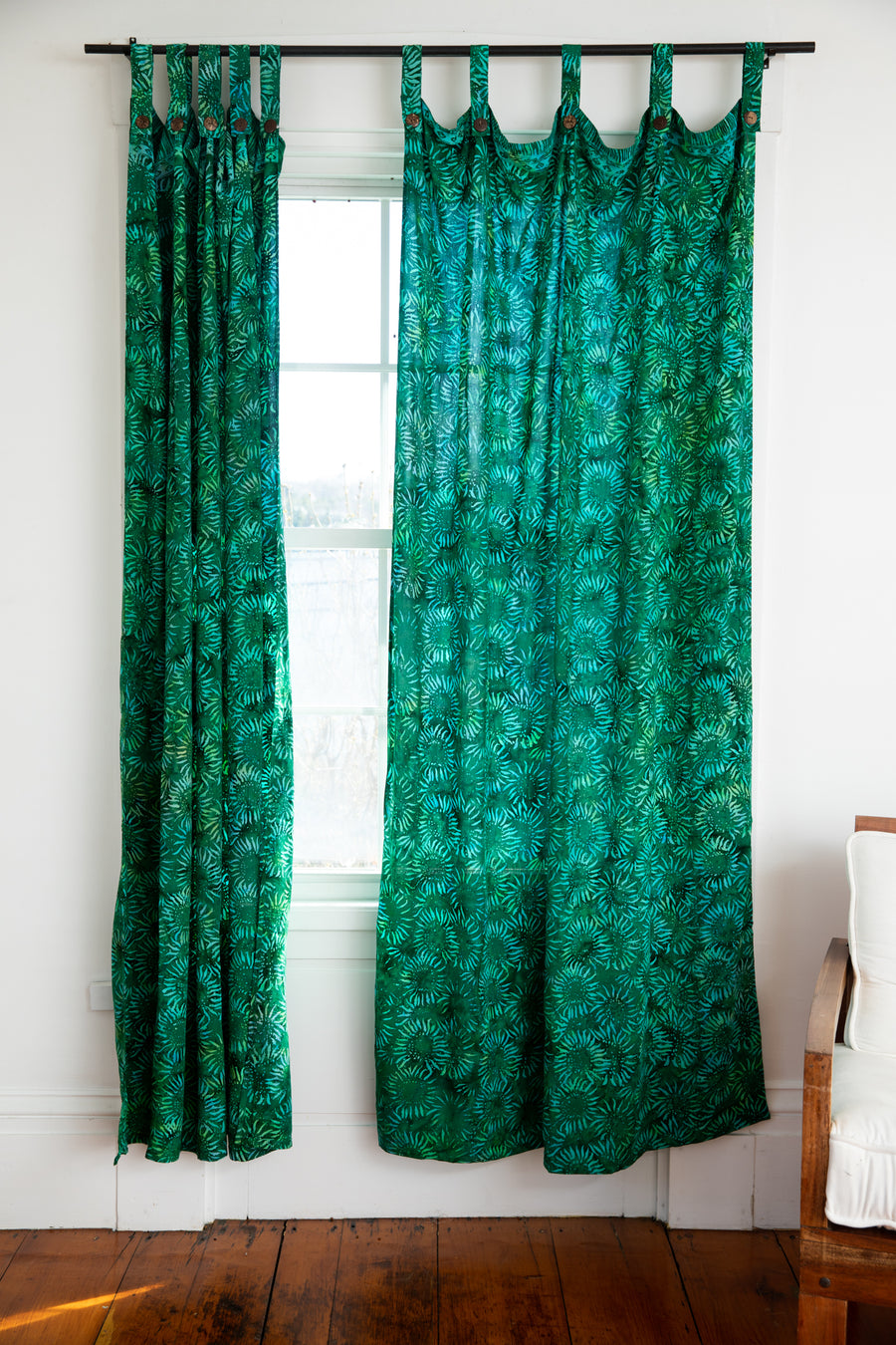 Batik Curtain Panel